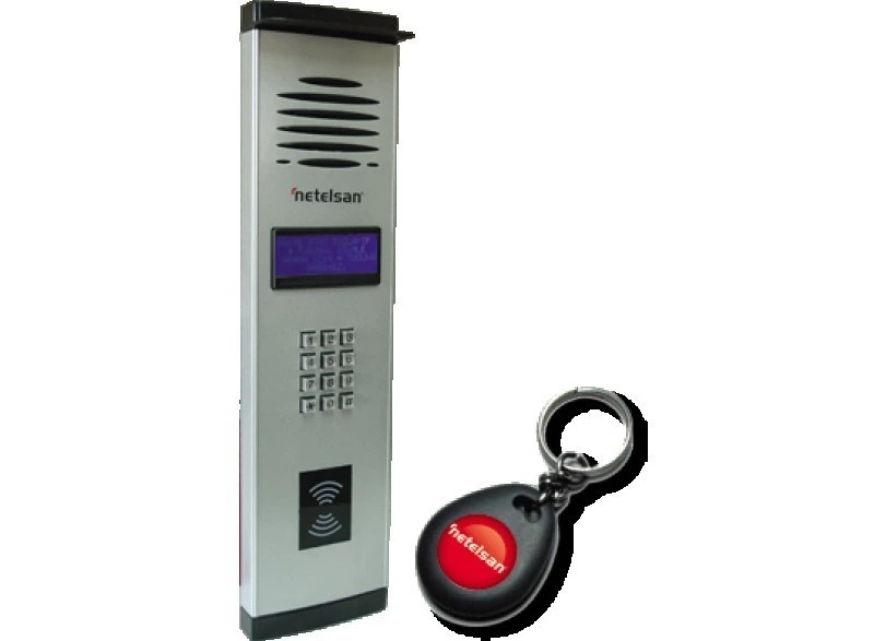 Diafonlu Dijital Tuşlu Kartlı Zil Paneli